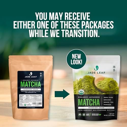 Jade Leaf Matcha Powder, Organic, Ingredient Grade, 16 oz / 454g - Image 3