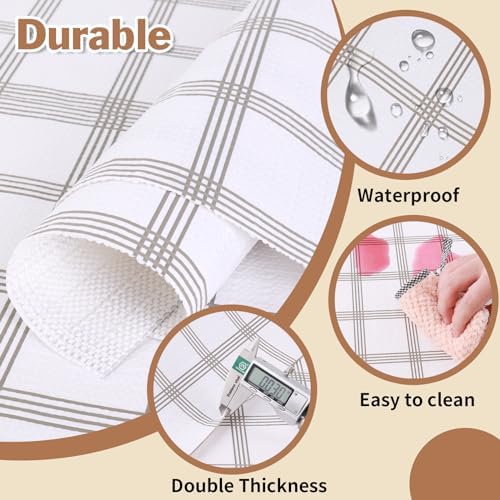 Shelf Liners for Kitchen Cabinets 12in x 20FT, Non Adhesive Drawer Liner - Image 6