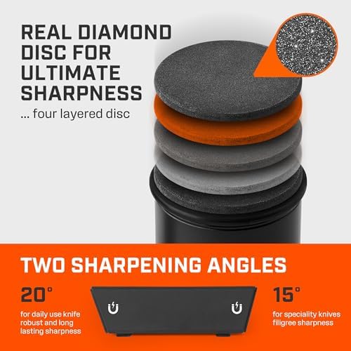 TUMBLER Pro Rolling Knife Sharpener™ (Black) - Image 4