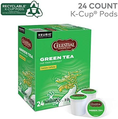 Celestial Seasonings Green Tea, Single-Serve Keurig K-Cup Pods, 72 Count - Image 4