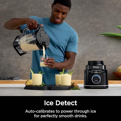 Ninja Detect Blender with Cups, BlendSense Tech, 72oz, 1800PW, Black, TB301 - Image 4