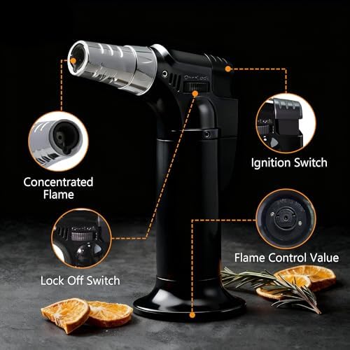 Whiskey Smoker Kit with Torch & Clear Ice Maker, Old Fashioned Smoker Kit - Image 6