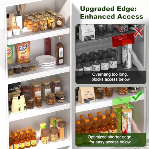 Wire Shelf Cover, PVC Wire Rack Covers for Pantry 28" W X 16" D - Image 5