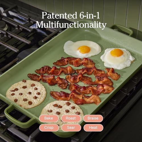 Our Place Bakeware Set, 5-Piece Nonstick Ceramic Bakeware & Griddle Pan - Image 3