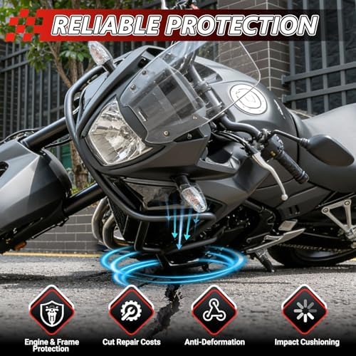 Motorcycle Crash Bar for NX500 NX400 2024-2026 Engine Guard - Image 3