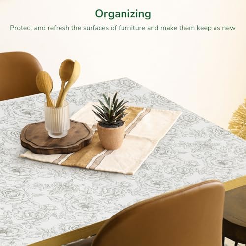 Floral Drawer and Shelf Liner for Kitchen Cabinet Non-Slip 11.8In x 20FT - Image 7