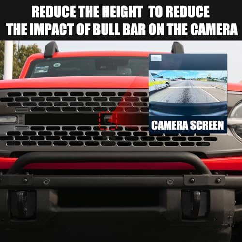 Mabett Bumper Bull Bar Black Powder fit Ford Bronco Accessories 2021-2026, Rust-Resistant Steel Bumper fit Bronco 2/4-Door Front Bumper Grille Guard (Not for Bronco Sport) - Image 4