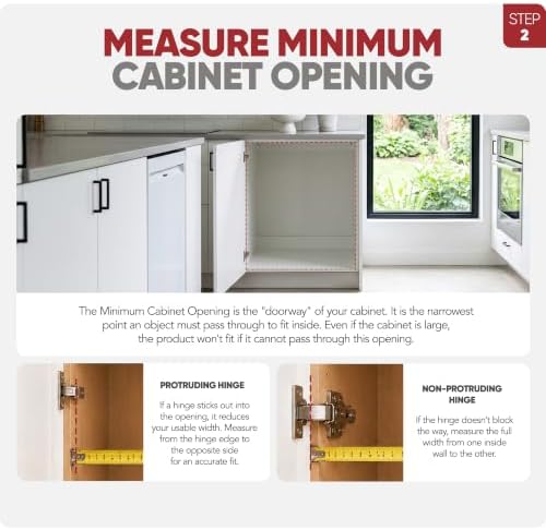 Rev-A-Shelf Pullout Organizer for Cabinets, Min Opening Width of 24" - Image 3