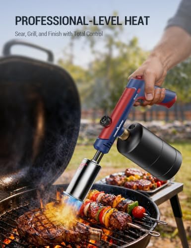 ThermoMaven Propane Torch Gun, One-Touch Max Fire Flame Thrower - Image 5