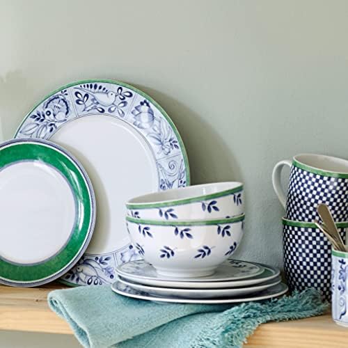 Villeroy & Boch Switch 3 Decorated Rice Bowl, 25 oz, Porcelain, White/Colorful - Image 2
