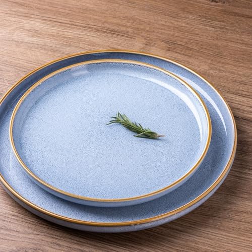 GBHOME Dinnerware Sets for 8, 24 Pieces Ceramic Plates and Bowls Set - Image 2