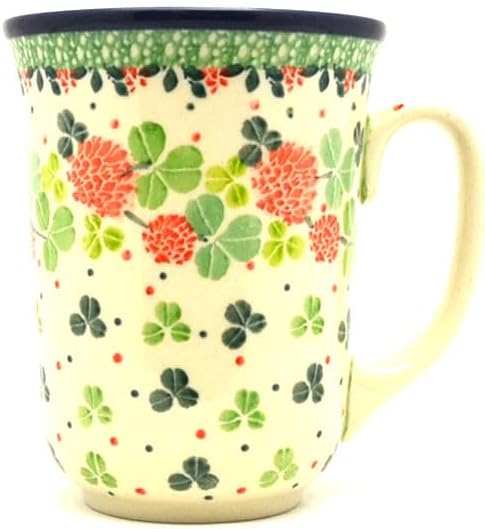 Polish Pottery Mug - 16 oz. Bistro - Lucky Charm by Polish+Pottery+Gallery