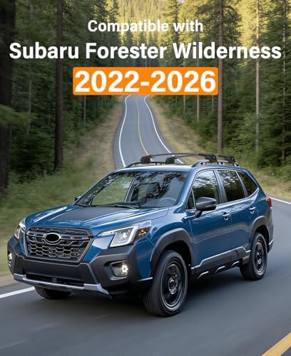 Cross Bars Compatible with Subaru Forester Wilderness 2022-2026 - Image 2