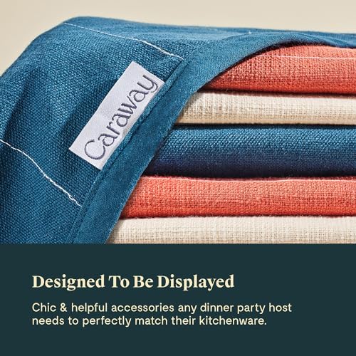 Caraway Tea Towels, Reusable Dish Towels Made from 100% Organic Cotton - Image 5