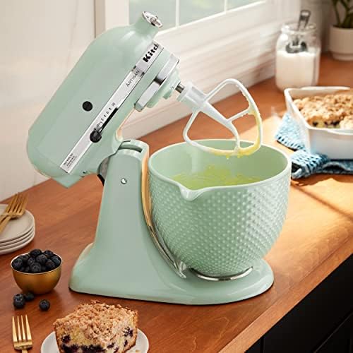 KitchenAid 5Q Dew Drop Ceramic Bowl, for 5Q Tilt-Head Mixers, KSM2CB5TDD - Image 5