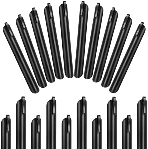 Scraper Tool Kitchen, Bread Crumb Catcher, Portable Stainless Steel Table Serveware Crumbers, Server Accessories for Waitress, Waiters, Restaurant Table Clean Tool Accessories (20 PACK, Black) by HKDGYHON