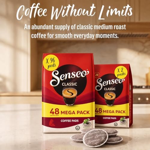 Senseo Classic Medium Roast - Coffee Pods - Smooth & Balanced Flavor 96ct - Image 2