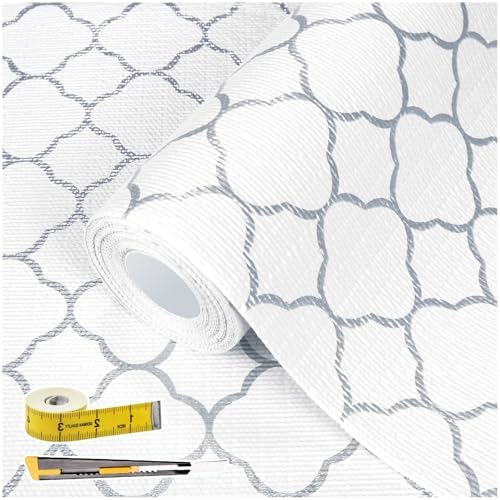 Shelf Liners for Kitchen Cabinets 17in x 30FT Non Adhesive Drawer Liner by Adwann