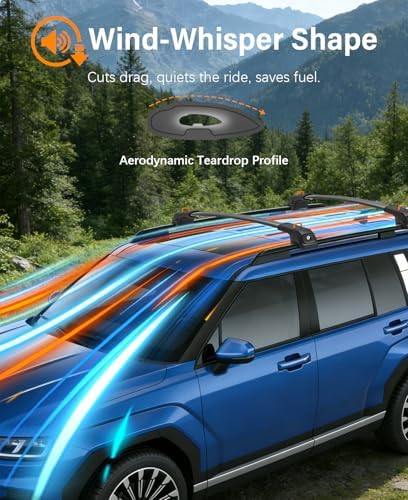 Roof Cross Bars 360lbs Compatible with 2024-2026 Hyundai Santa Fe - Image 6
