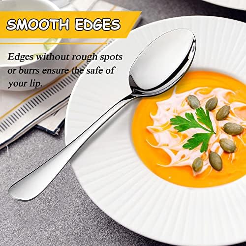 LIANYU 60 PCS Silverware Set for 12, Stainless Steel Cutlery Set - Image 4