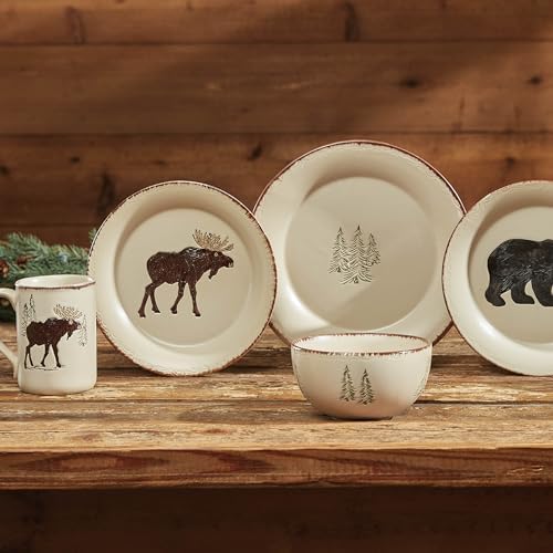 Park Designs Rustic Retreat Moose Mug Set of 4 - Image 2