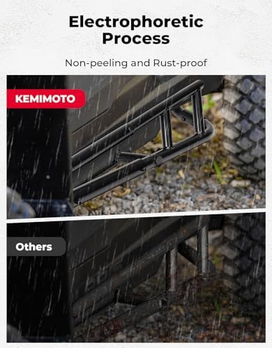 KEMIMOTO 2024+ XP 1000 Nerf Bars Rock Sliders Heavy Duty Steel - Image 3