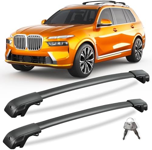 KINGGERI 300lbs Roof Rack Cross Bars Compatible with BMW X7 G07 2019-2026 by KINGGERI