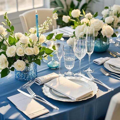 Heavy Duty Silverware Set for 12, Stainless Steel Flatware Cutlery Set - Image 6
