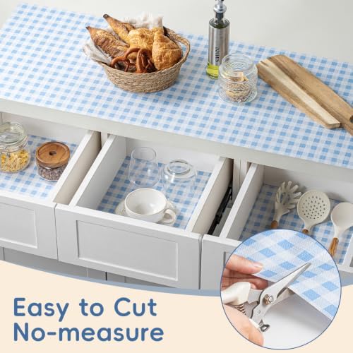 Shelf Drawer Liner Non-Slip, Non-Adhesive Cabinet Liners, 11.8IN x 20FT - Image 4