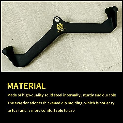 LAT Pulldown Attachment,Back Tricep Bar Strength Training,Handle Grips LAT Pull Down Bar Press Down Exercises,Cable Machine Accessories, Cable Back Attachments for Home Gym - Image 6