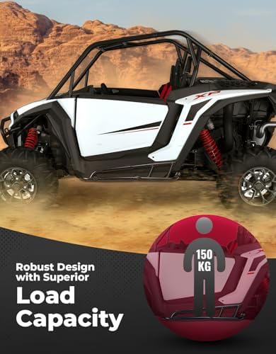 KEMIMOTO 2024+ XP 1000 Nerf Bars Rock Sliders Heavy Duty Steel - Image 5
