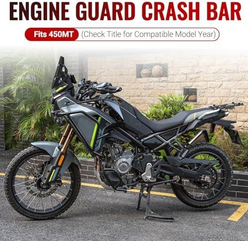 Motorcycle Crash Bar for 450MT Ibex 450 2024-2026 Upper Lower - Image 3