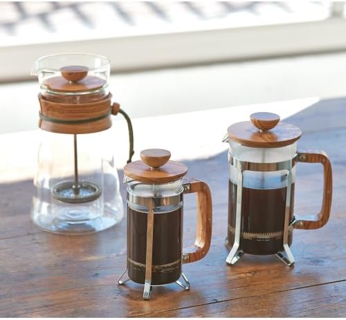 Hario Olivewood Cafépress Coffee and Tea Press, 300ml - Image 2