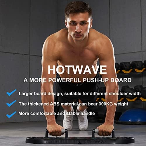 HOTWAVE Push Up Board, Portable PushUp Board, Foldable 20 in 1 Push Up Bar - Image 5