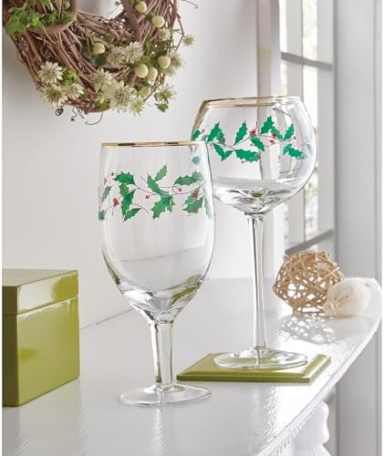 Lenox Holiday Christmas Glass Tumblers, Set of 4 - Image 6