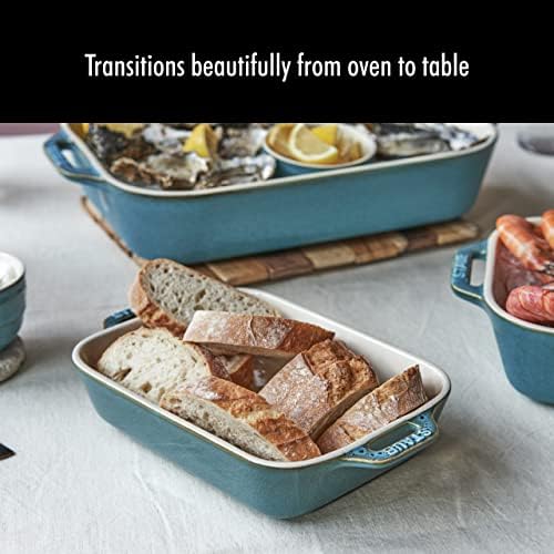 Staub 3-Pc Ceramic Baking Dish Set, Oven Safe Up To 570°F, Turquoise - Image 5