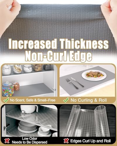 Drawer and Shelf Liners for Kitchen Cabinets Non-Adhesive - Image 4