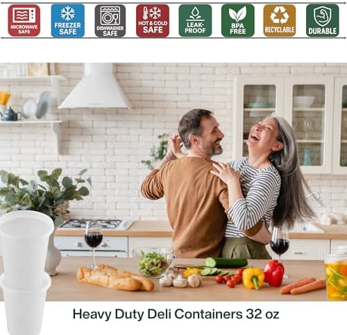 Reusable Plastic BPA-Free Food Storage Deli Container Leak‑Proof - Image 4
