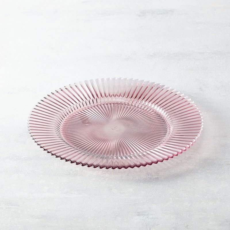 Fortessa Archie Glass, 12.8" Charger Plate (Set of 4), Pink - Image 2
