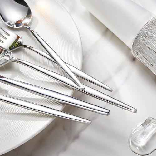 18/10 Silverware Set for 6, 30 Piece Stainless Steel Flatware Cutlery Set - Image 4
