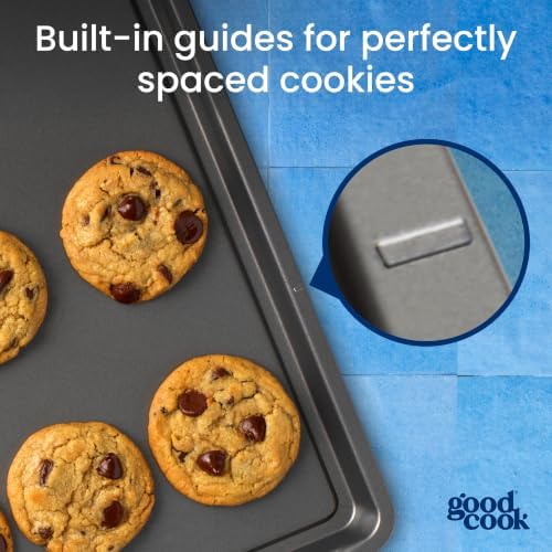 GoodCook Everyday Baking Sheet with Carbon Steel Construction & Scratch-Resistant Metal-Utensil Safe Nonstick , 9 x 13-Inch - Image 3
