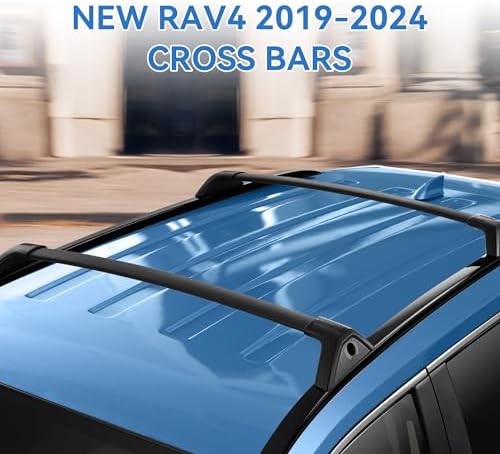 FLYCLE Lockable Roof Rack Cross Bars for 2019-2025 RAV4 - Image 2