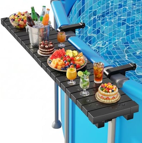 Pool Bar for Above Ground Pool Accessories, 42.4"x8.6", Heavy Duty by Kompoll