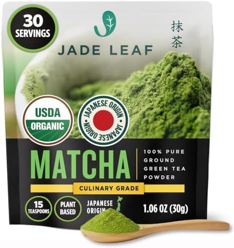 Jade Leaf Matcha Powder, Organic Culinary Grade, 30g / 1.06oz by JadeLeafMatcha