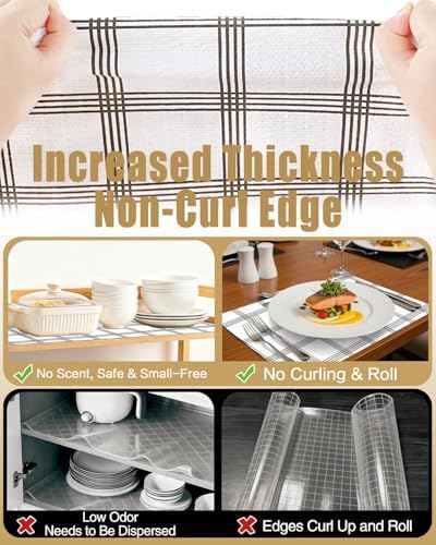 Drawer and Shelf Liners for Kitchen Cabinets Non-Adhesive - Image 4