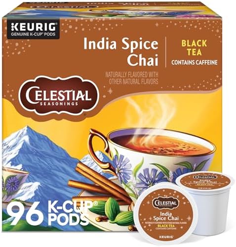 GMT14738CT - Celestial Seasonings India Spice Chai Tea K-Cups by CelestialSeasonings