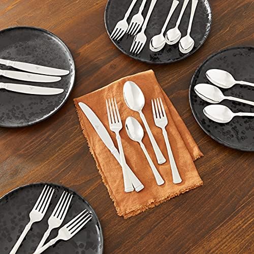 Mikasa, Harmony Flatware Service for 4, 20 Piece Set, 18/10 Stainless Steel Silverware Set - Image 2
