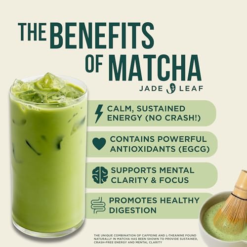 Jade Leaf Ceremonial Grade Matcha Powder, 454g / 16oz Bulk Pouch - Image 3