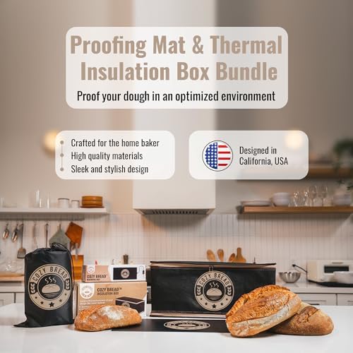 Cozy Bread® Proofing Mat & Thermal Insulation Box Bundle (10" x 21") | The Best Bread Proofer | Proof Dough, Grow Sourdough Starter, Ferment Yogurt - Image 2