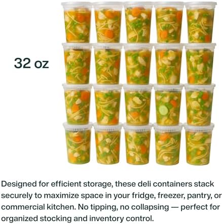 Reusable Plastic BPA-Free Food Storage Deli Container Leak‑Proof - Image 6